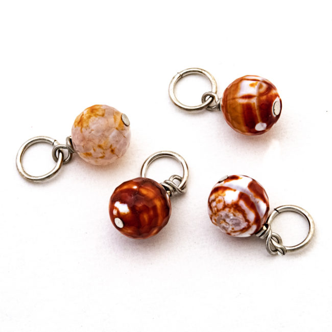 Fire Agate Pendant