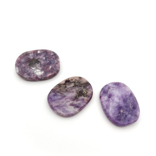 Lepidolite Flat Oval