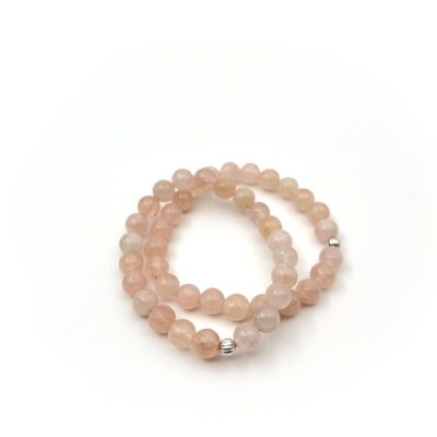 Morganite Stretch Bracelet