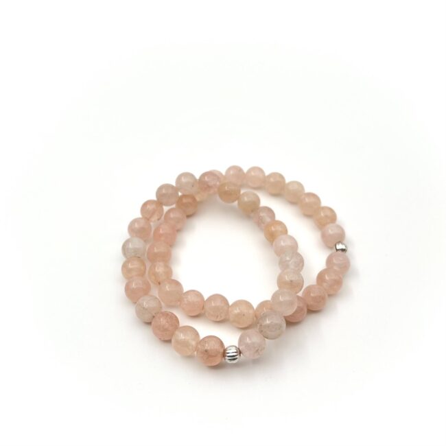 Morganite Stretch Bracelet