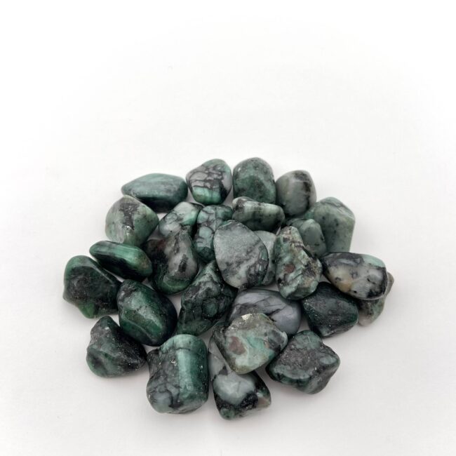 Tumbled Emerald | Large