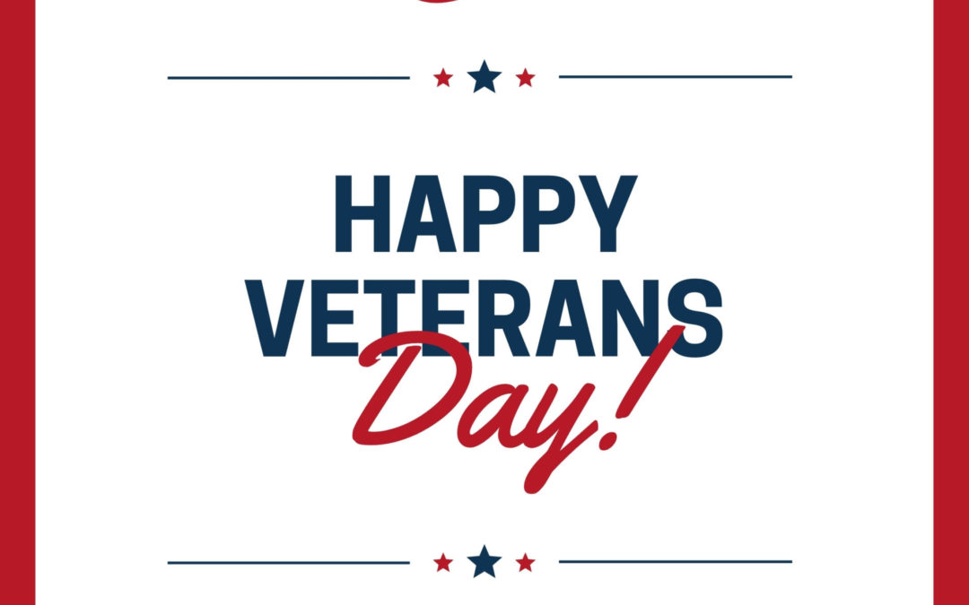 Happy Veterans Day!