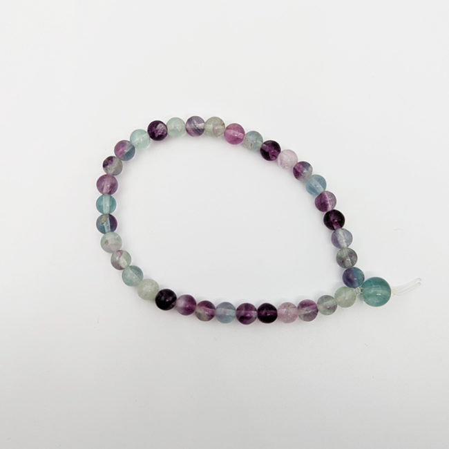 Rainbow Fluorite Power Mini Bracelet