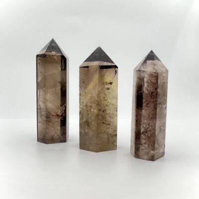 Smokey Quartz Towers
