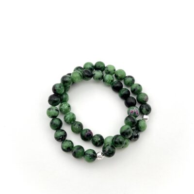 Ruby Zoisite Stretch Bracelet