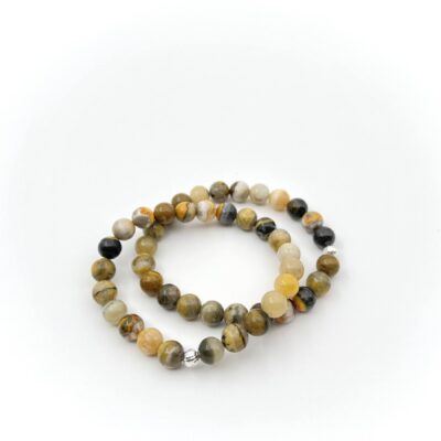 Bumble Bee Jasper Stretch Bracelet