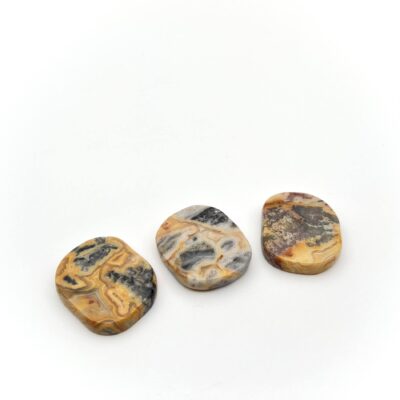 Crazy Lace Agate Flat Ovals