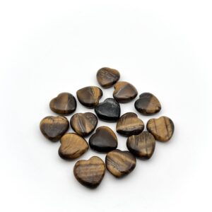Tiger Eye Heart