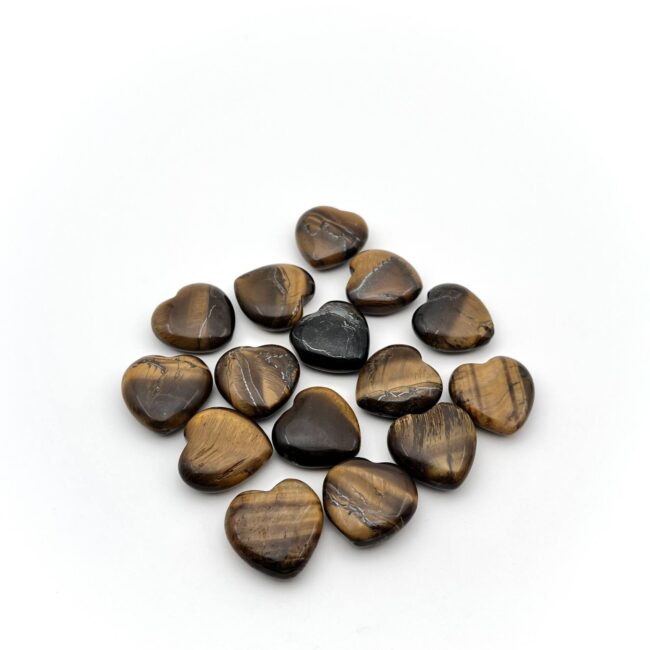 Tiger Eye Heart