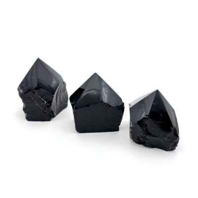 Small Black Obsidian Power Point