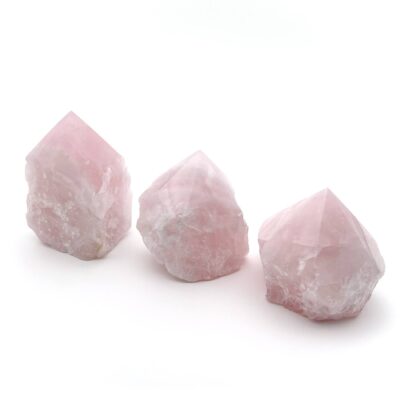 Small Rose Quartz Power Points