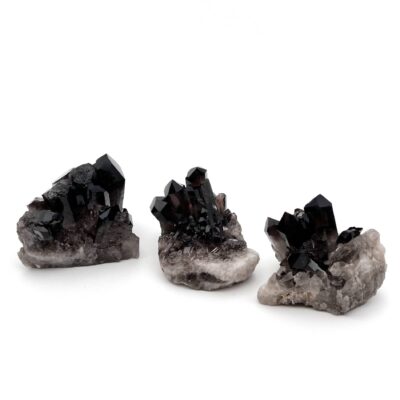 Small Smokey Quartz Clusters
