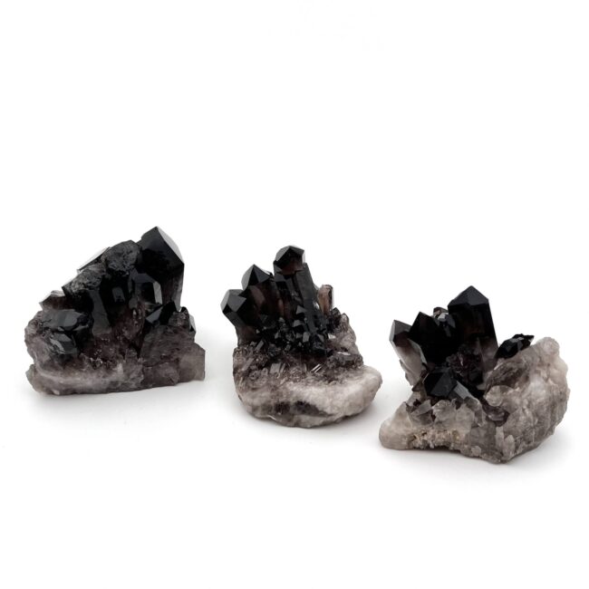 Small Smokey Quartz Clusters