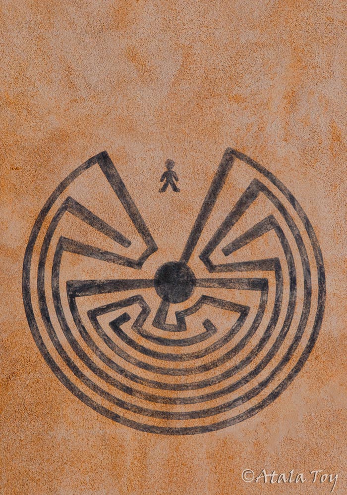 Man In Maze By Nature Spirit Photographer Atala Toy - Man In The Maze Pendant Man In Maze By Nature Spirit Photographer Atala Toy - Man In The Maze Pendant