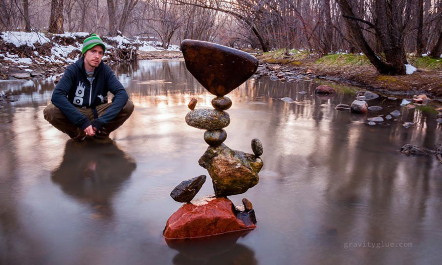 Michael Graba stone balancing 2