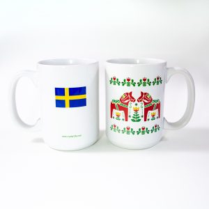 Red Dala Mug