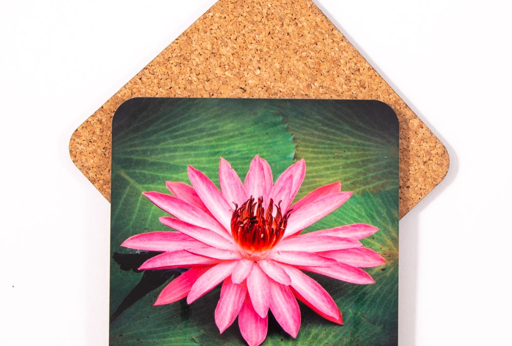 Art Coaster | Pink Lotus