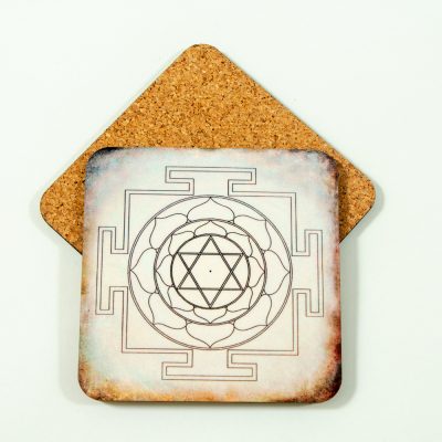 Creation Mandala Art Coaster | Color