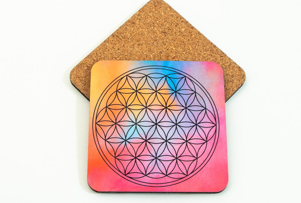 Art Coaster | Flower of Life, Color