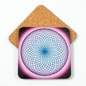 Color Torus Art Coaster