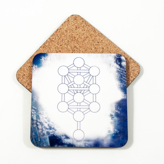 Tree of Life Art Coaster | Color