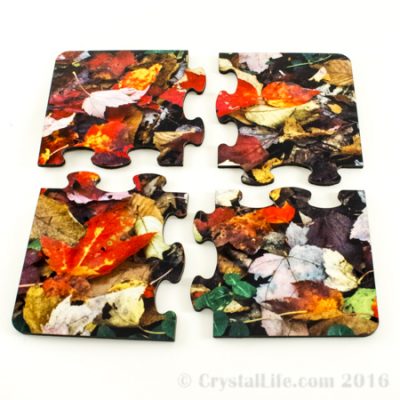Autumn Leaves Coasters - Puzzle