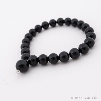 Black Onyx Meditation Bracelet | Large