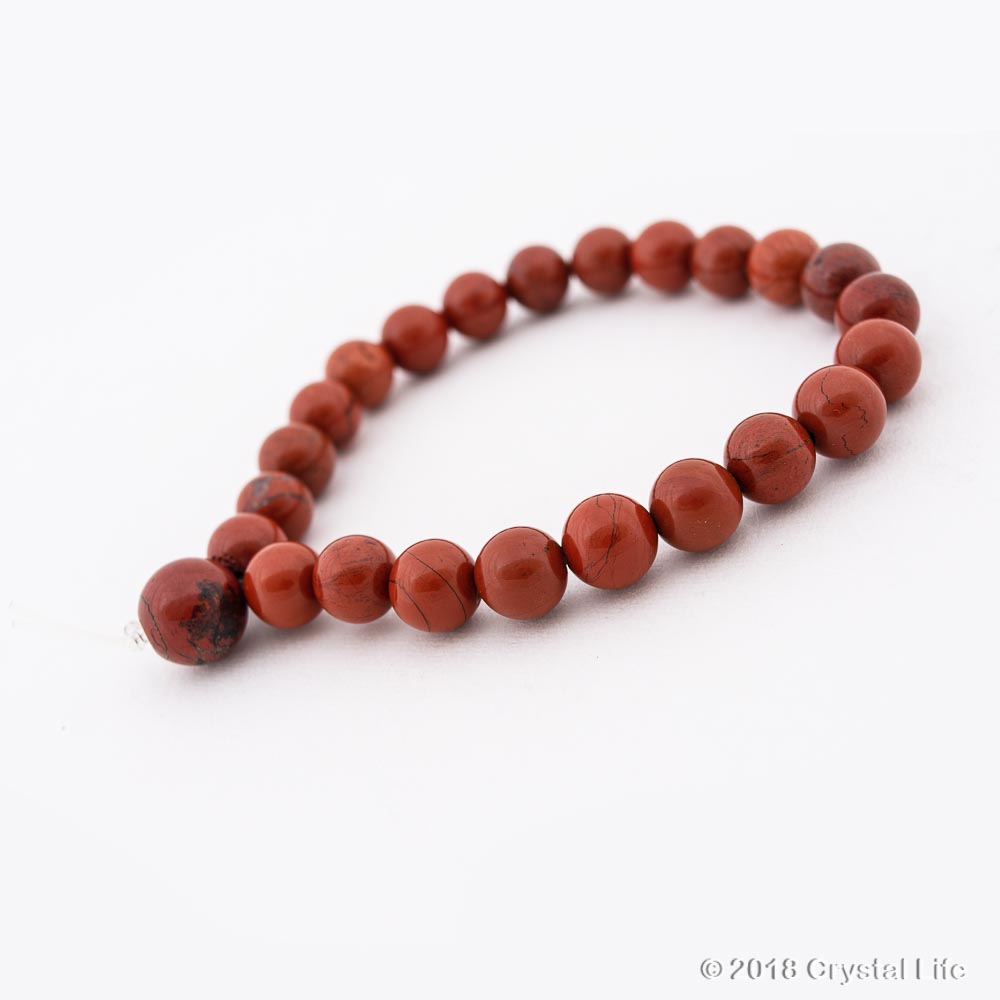 Red Jasper Meditation Bracelet Crystal Life Technology Inc Red Jasper Meditation Bracelet