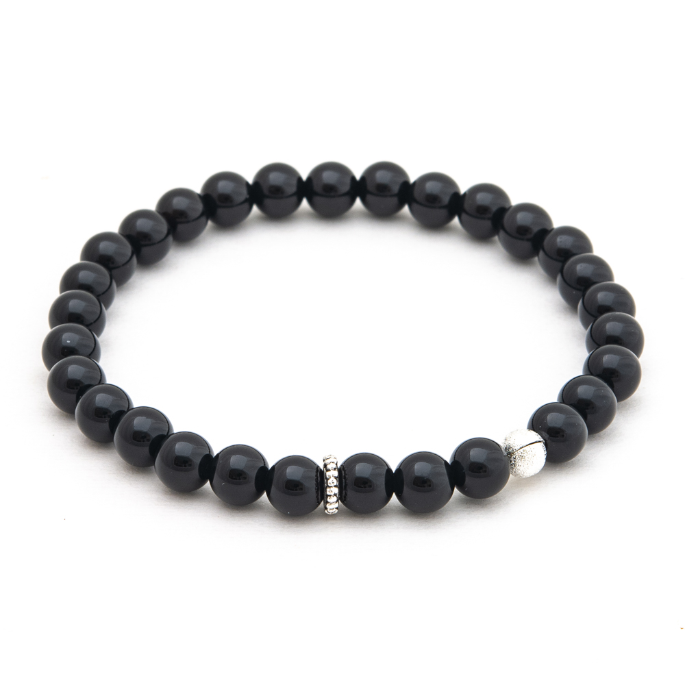 Black shop chakra bracelet
