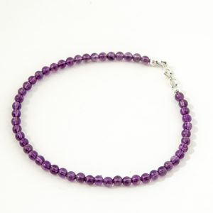 Amethyst Anklet