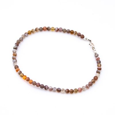 Botswana Agate Anklet