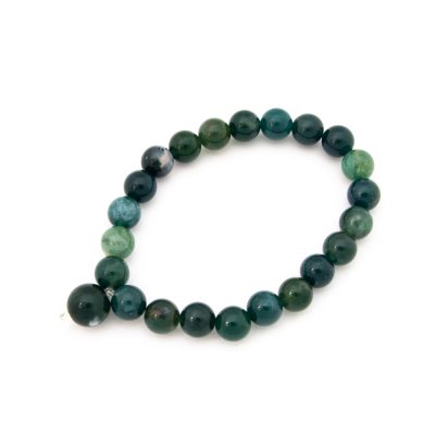 Moss Agate Power Bracelet