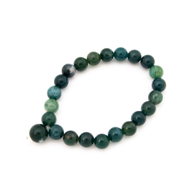 Moss Agate Power Bracelet