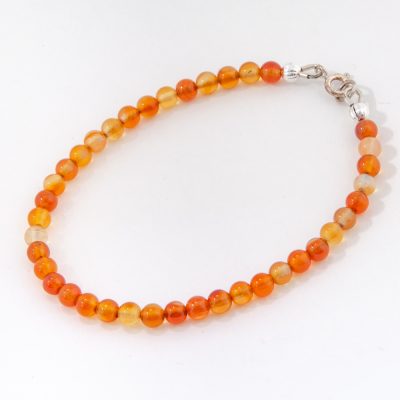 orange agate bracelet