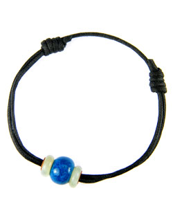 Energy | Cord Anklet, Men's Bracelet | Turquoise