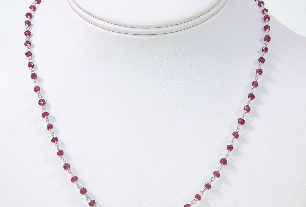 Fairy Dreams – Garnet Necklace