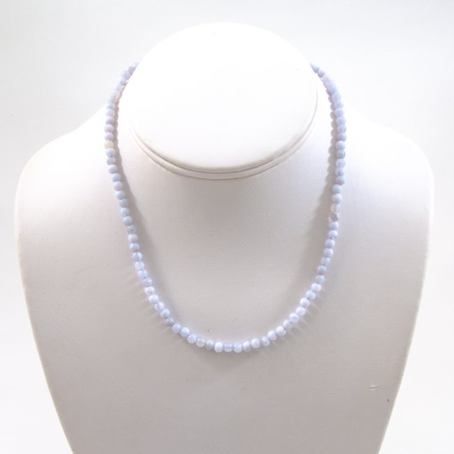 Blue Lace Agate 16" Necklace