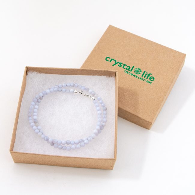 Blue Lace Agate Necklace Packaging