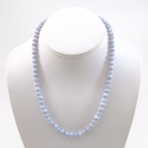 Blue Lace Agate 18" Necklace