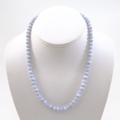 Blue Lace Agate 18" Necklace