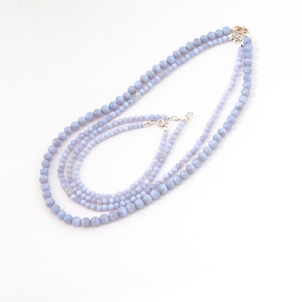 Bluelace Agate Necklace