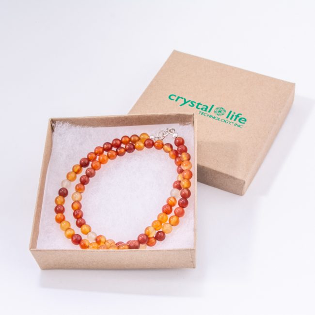 Orange Agate Jewelry Packaging