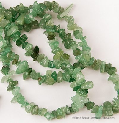 Aventurine chip necklace