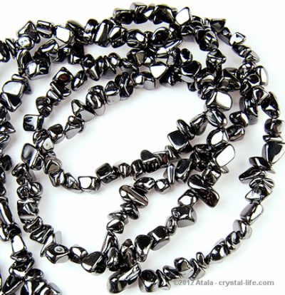 Hematite Chip Necklace