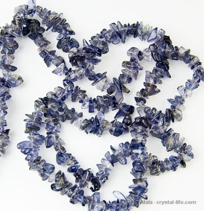 Iolite Chip Necklace