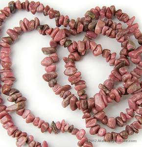 Rhodonite Chip Necklace