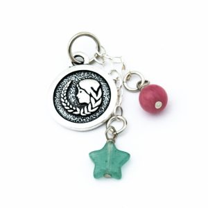 Virgo Astrology Pendant