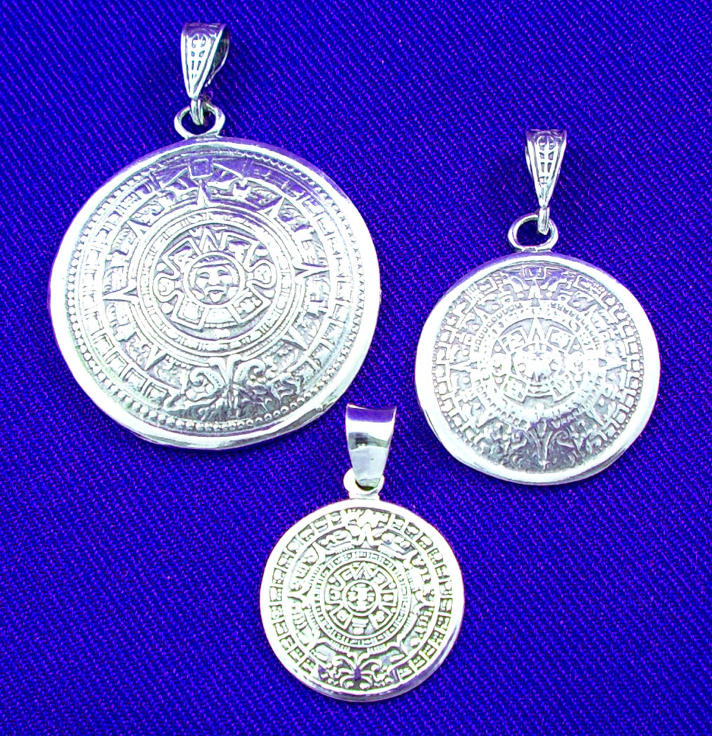 Mayan Calendar Pendant Large 1 8 Crystal Life Mayan Calendar Pendant 1 Jpg