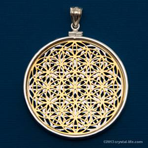 Double Flower of Life Pendant