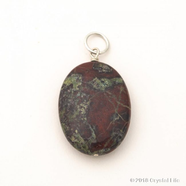 Oval Dragon blood Pendant